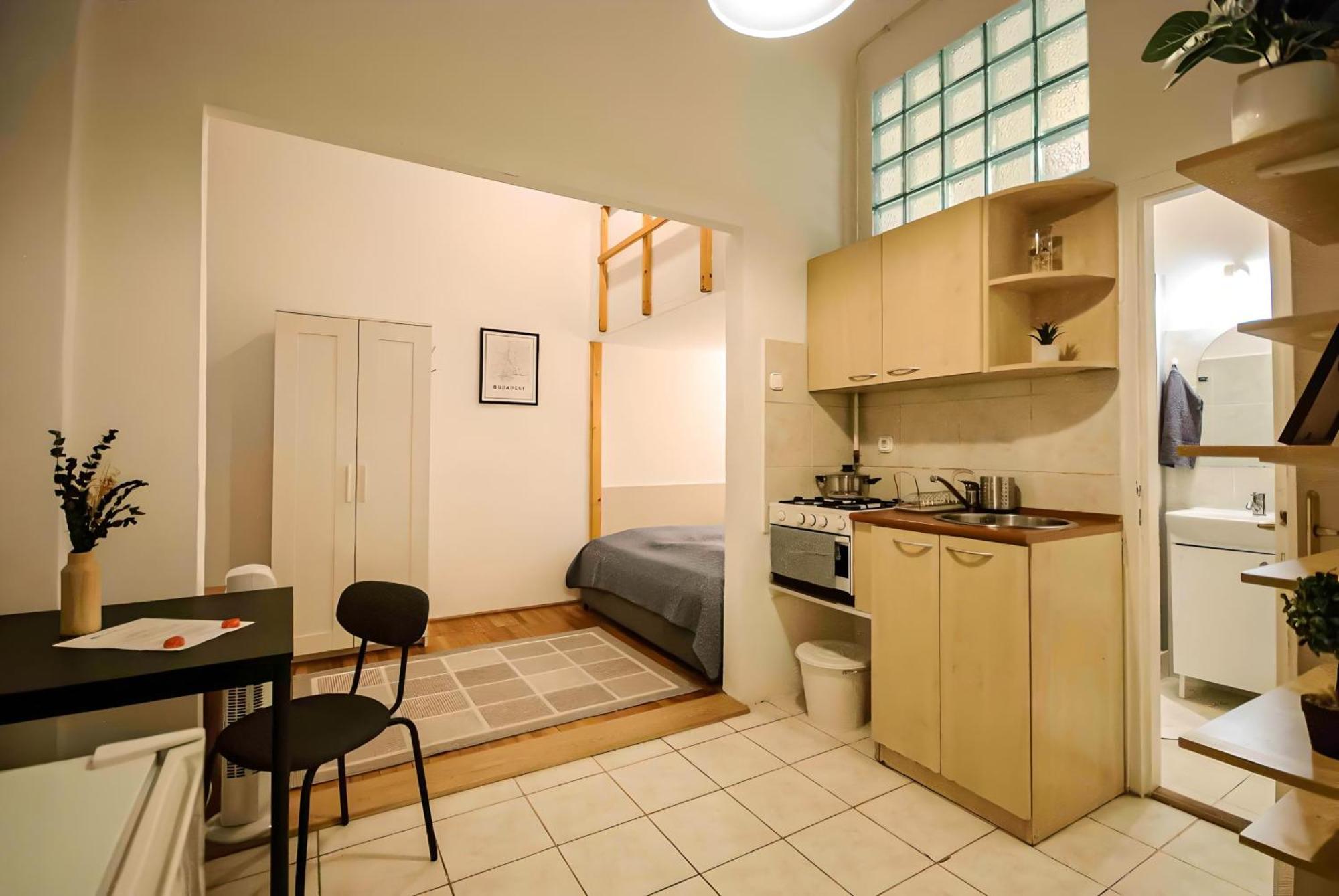 R172 Elitehost Raday Studio Apartment Будапеща Екстериор снимка
